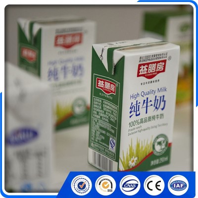 Buy Direct From China Factory Packing Paper Aseptic Brick Box